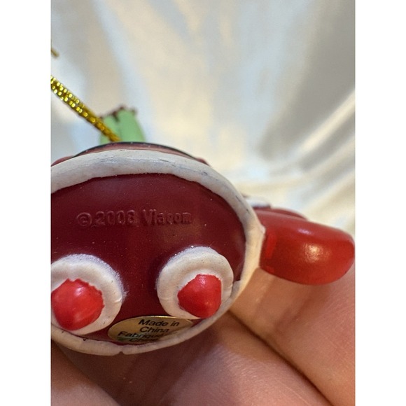 5 Mini Sponge Bob Squarepants Christmas Ornaments Nice Preowned Condition - Picture 5 of 7